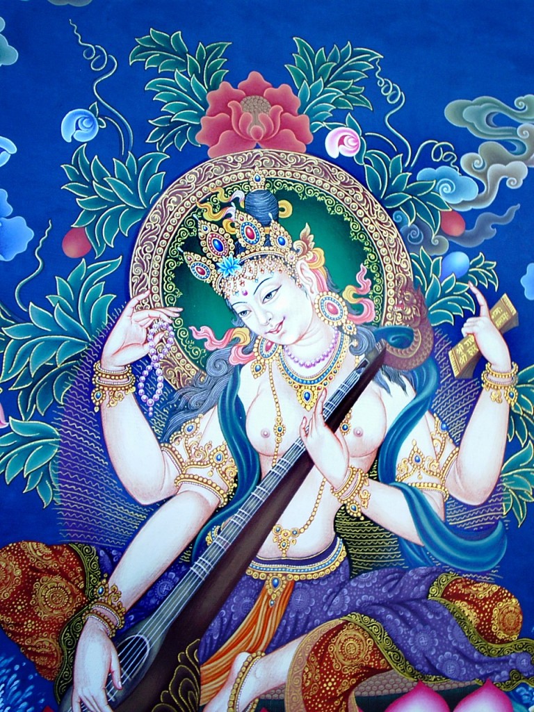 # 7a Newari Saraswati
