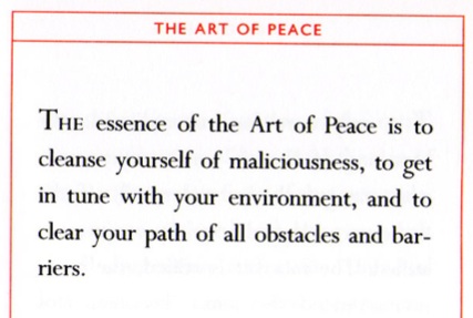 essense of the Art of Peace