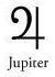 jupiter astro sign glyph