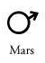 mars astro sign glyph