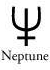 neptune astro sign glyph