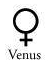 venus astro sign glyph