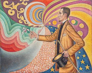 Paul Signac, 1890, Portrait of Félix Fénéon